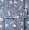 Floral Chambray tie