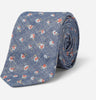 Floral Chambray Tie