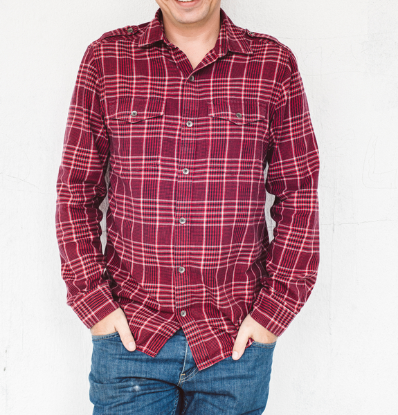 Emery Plaid Button-Up